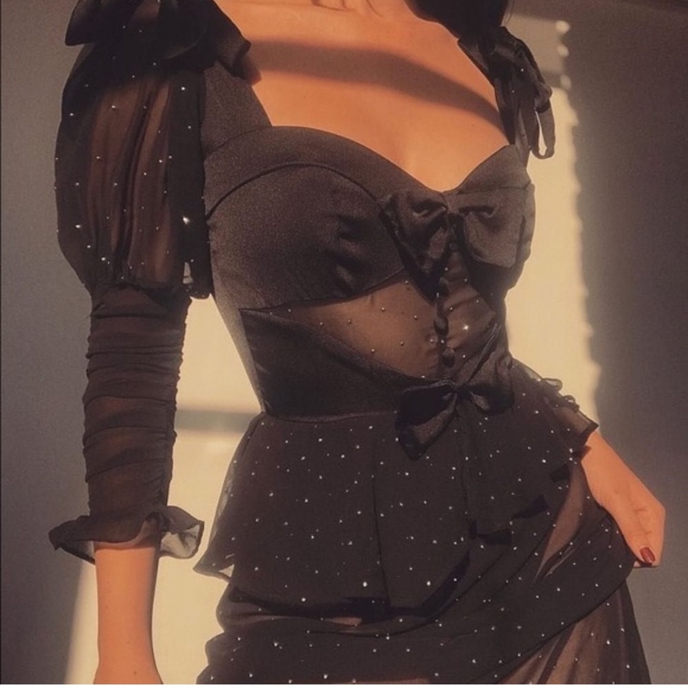 Lucky dice dress maxi RARE